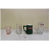 Image 3 : A&W Mug, Pilsner Mug, Celebrate Sask. Mug, Pink Depression Glass