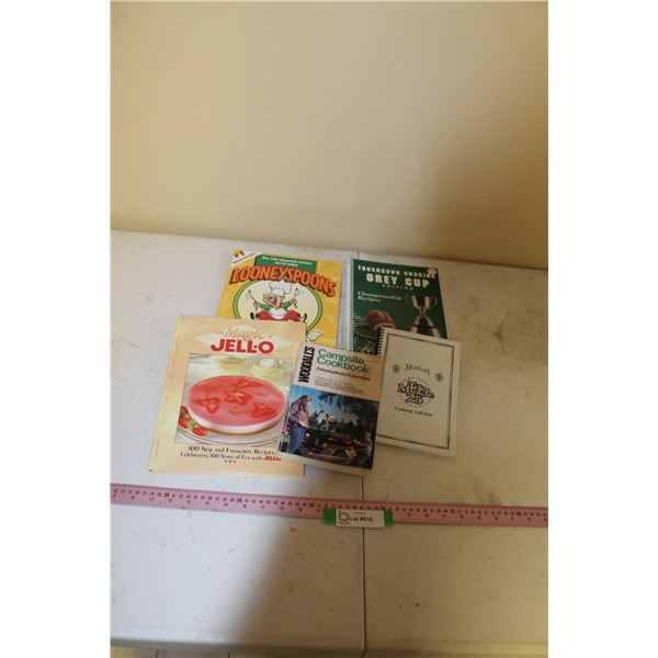 Saskatchewan Roughriders Cookbook, Four Other Cookbooks