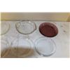 Image 4 : (6) Pyrex Pie Plates - One is Chipped
