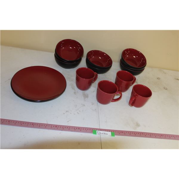 Corelle Hearthstone Plates, Bowls, Mugs