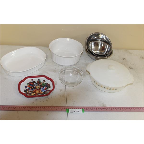 Anchor Hocking Casserole With Lid, Bowl, Corningware Casserole, Stainless Steel Bowls
