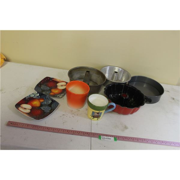 Plates, Flower Pot, Mug, Bakeware