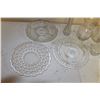 Image 3 : Glass Vases, Glass Plates, Glass Divided Dish, Cups