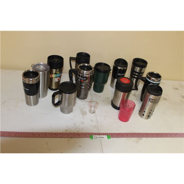 Assortment of Travel Mugs