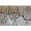 Image 4 : Clear Glassware: Goblets, Cups, Mugs, etc.