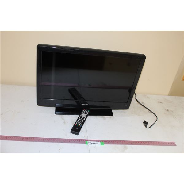 Haier 24" Television With Remote