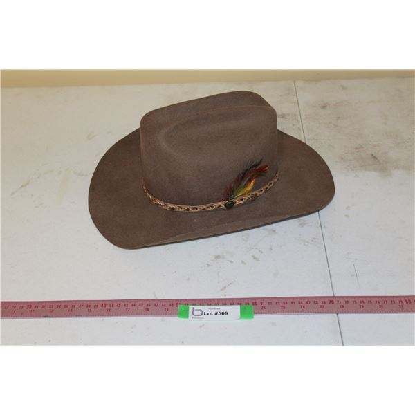 Smithills Cowboy Hat - Size 7 5/8