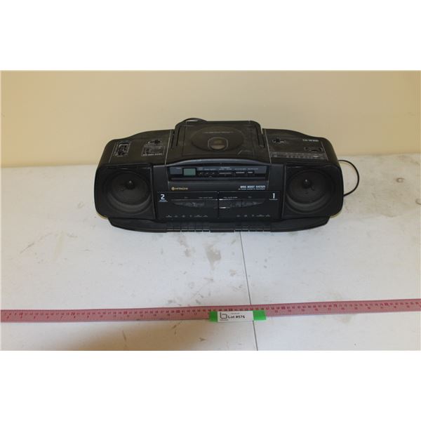 Hitachi Ghetto Blaster - CD Player, AM/FM, Cassette Player