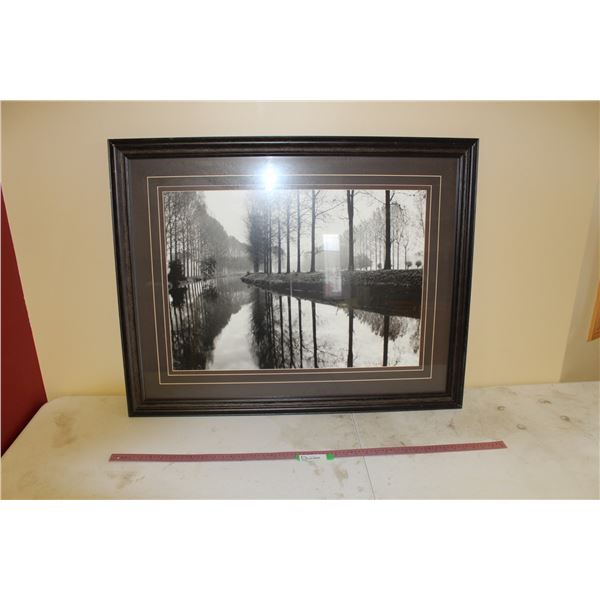 Framed Artwork - 38" x 30"