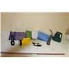 Image 1 : (3) Flashlights, (1) Headlamp, (3) Binders, (2) Folders, Watering Can