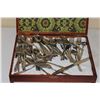 Image 2 : Wooden Silverware Chest, Cutlery