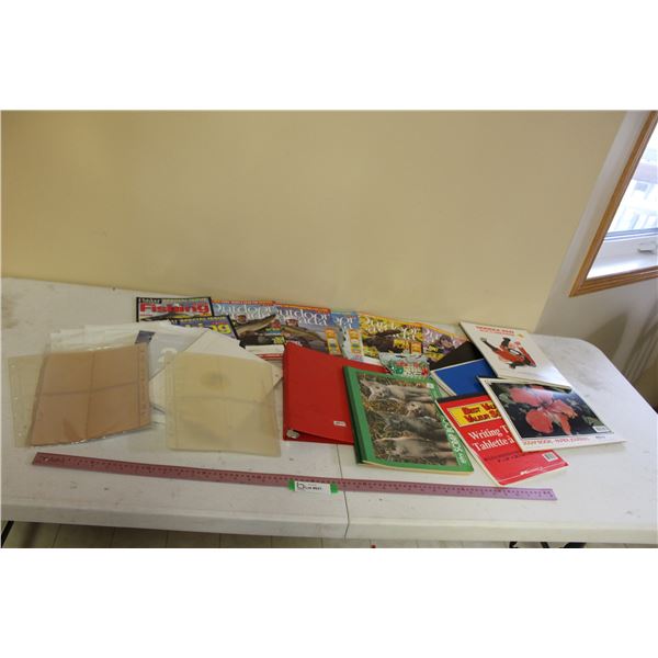 Scrapbooks, Pads, Outdoor Canada Magazines, Looseleaf, Binder, Dice