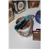 Image 7 : Tray, Collector Tins, Tin Basket, Birchbark Container, Birdhouse, Ornaments, Hedgehog Shoe, Ornament