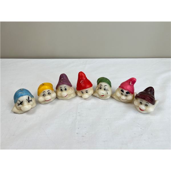 Collectable 7 Dwarfs Candles