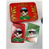 Image 2 : Vintage Canada Dry Sport Cola Bottle With Contents & Coca-Cola Playing Cards