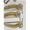 Image 3 : 3 Vintage Swing Arm Curtain Rods