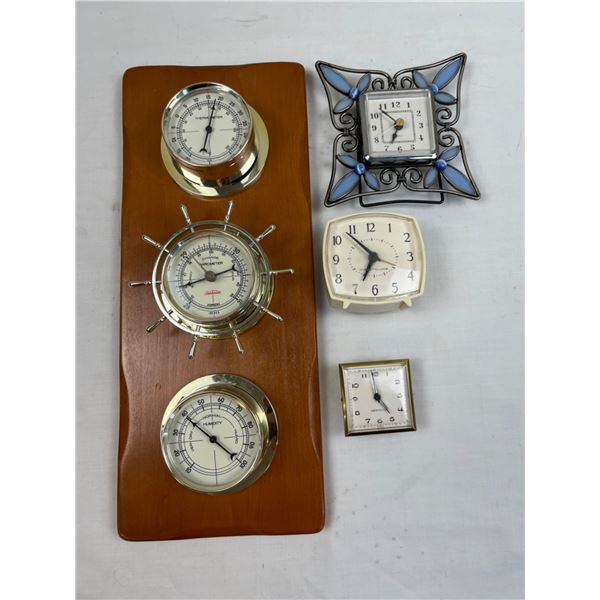 Barometer & Clocks