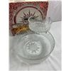 Image 3 : Ravenhead White Fire Chip & Dip Bowl & Anchor Cake Plate & Dome/Punchbowl & Wine Set