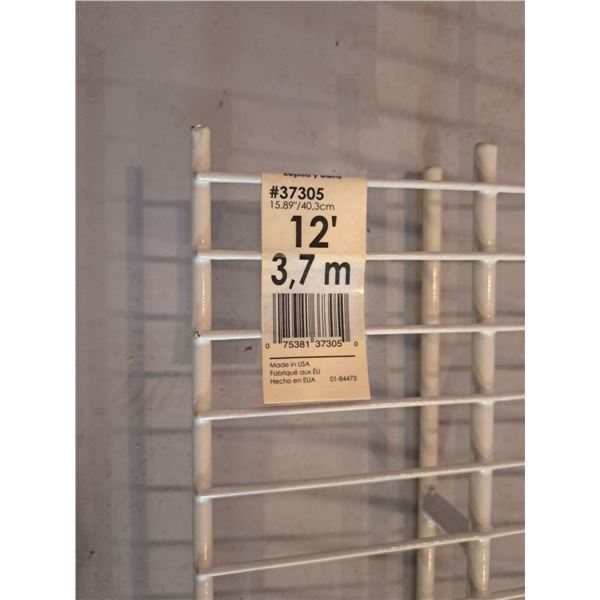 Closetmaid 12' Coated Metal Wire Shelf