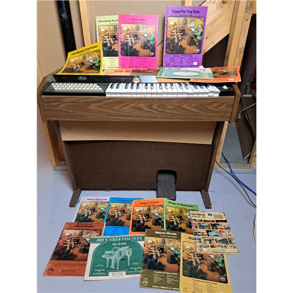 Orcana Electric Organ & Music Books