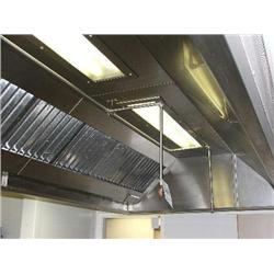 STAINLESS STEEL EXTRACTION UNIT WITH LIGHTS 4 MTR X 2 MTR APPROX
