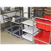 Image 1 : 4 MOBILE TABLE TROLLEYS
