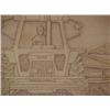Image 2 : CARVED WOODEN WALL PLAQUE DEPICTING TRACTOR IN FIELD 1720 X 1700.