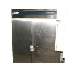 WILLIAMS STAINLESS STEEL DOUBLE DOOR REFRIGERATOR 1500 X 750 X 2100 WITH REMOVABLE SHELVES TEMPERATU