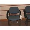 Image 1 : SET OF 3 BLUE STACKING CHAIRS