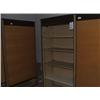 Image 1 : QTY OF 5 LIGHT OAK TAMBOUR UNIT.