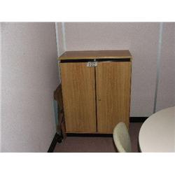 LIGHT OAK 2 DOOR FILLING CABINET