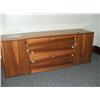 Image 3 : 1 X 2 DRAWER MAPLE GRAINED EFFECT SUSPENSION FILE CABINET, 1 X 4 DOOR CUPBOARD, 1 X 2 DRAWER SUSPENS