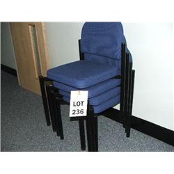 SET OF 4 MATCHING CHAIRS.
