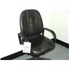 Image 1 : BLACK LEATHER EXECUTIVE CHAIR.