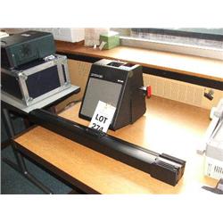 EPSOM PORTABLE SCREEN & DIASTAR 200 PROJECTOR.