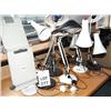 Image 1 : QTY OF DESK LAMPS.