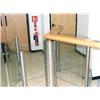 Image 1 : GUNEBO RECEPTION ENTRANCE SYSTEM WITH GLASS SWING DOORS WITH PC, SOFTWARE & SWIPE CARDS.