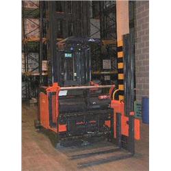 LINDE K15-3 COMBINATION PICKING & TURRET TRUCK, LIFT 7144 MM PICK HEIGHT 9074 MM YEAR 2004.