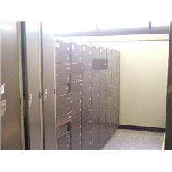 QTY OF APPROX 50 UNITS OF 10 SHOE LOCKERS. ( WILL SELL IN LOTS 5 UNITS OR 1 LOT )