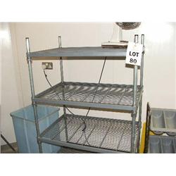 CRAVEN HYGENE SHELVING 900 X 600 X 1440