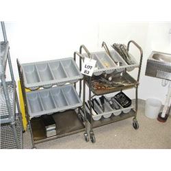 2 X TSE MOBILE TROLLEYS