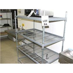 CRAVEN HYGENE SHELVING 900 X 600 X 1570