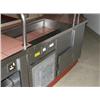 Image 3 : EMH FABRICATIONS STAINLESS STEEL & TILE SERVING COUNTER COMPLETE WITH CHILLED & HEATED UNDER COUNTER