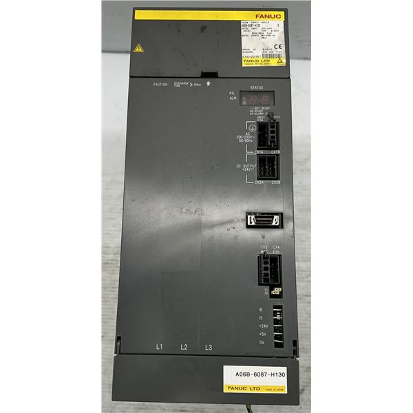 Fanuc #A06B-6087-H130 Power Supply
