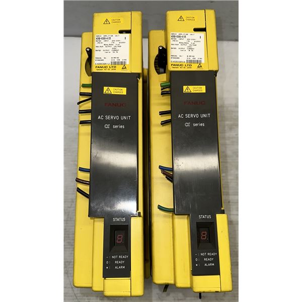 (2) Fanuc #A06B-6089-H105 Servo Amplifiers