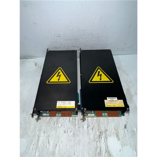 (2) Fanuc #A16B-1211-0850-01 Power Units