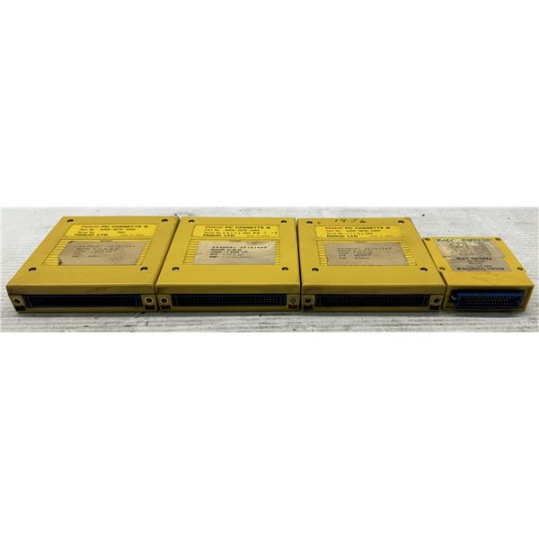 Lot of (4) Misc. Fanuc Cassettes as Pictured
