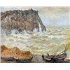 Image 1 : Claude Monet - Stormy Sea (La Porte d'Aval)