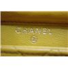 Image 8 : Chanel Yellow Quilted Leather Flap Micro Flap Bag