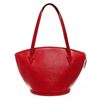 Image 1 : Louis Vuitton Red Epi Leather Saint Jacques Shoulder Bag